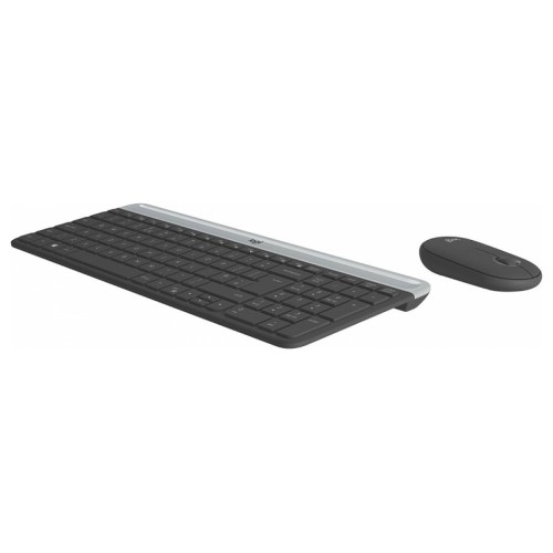 ΠΛΗΚΤΡΟΛΟΓΙΟ + MOUSE ΑΣΥΡΜΑΤΟ LOGITECH MK470 COMBO (920-009204) BLACK